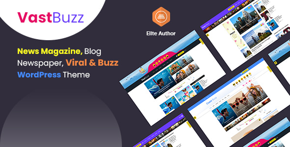 Vast Buzz - Viral Magazine WordPress Theme Vast Buzz - Viral Magazine WordPress Theme
