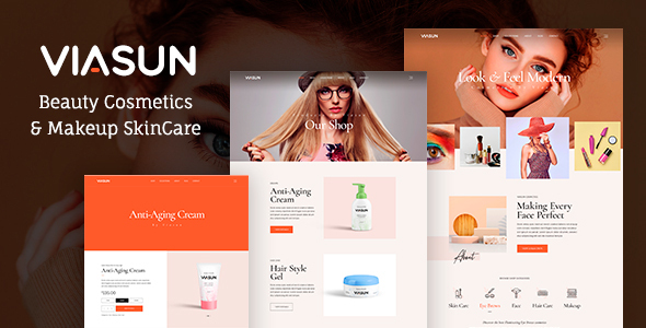 Viasun - Beauty Cosmetics & Makeup SkinCare WooCommerce WordPress Theme Viasun - Beauty Cosmetics & Makeup SkinCare WooCommerce WordPress Theme