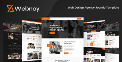 Webncy - Web Design Agency Joomla Template