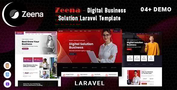 Zeena - Digital Business Solution Laravel Template Zeena - Digital Business Solution Laravel Template