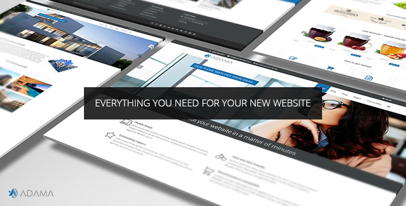 Adama - Responsive Multi-Purpose WordPress Theme Adama - Responsive Multi-Purpose WordPress Theme