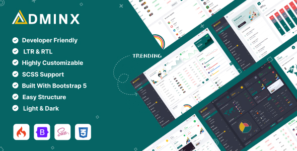 AdminX Codeigniter Admin Dashboard Template AdminX Codeigniter Admin Dashboard Template