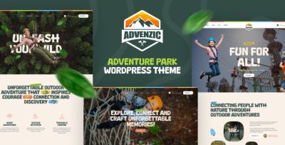 Advenzic - Adventure Park WordPress Theme