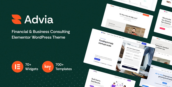 Advia - Financial & Business Consulting WordPress Theme Advia - Financial & Business Consulting WordPress Theme