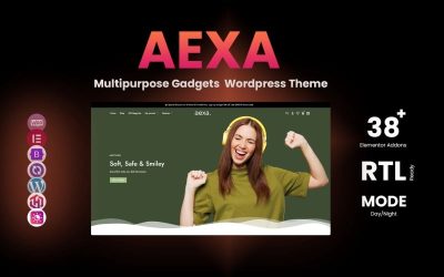 Aexa - WordPress Theme For Any Kind Of Store