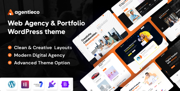 Agentieco - Creative Agency & Portfolio WordPress Theme Agentieco - Creative Agency & Portfolio WordPress Theme