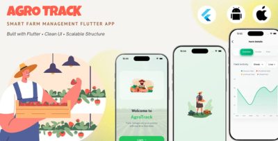 AgroTrack - Smart Farm Management Flutter App