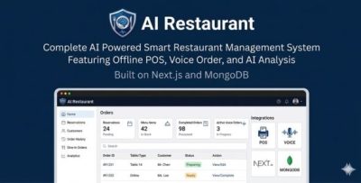AI Restaurant - AI Powered Smart Restaurant Management | Offline POS, Voice Order, AI Analysis