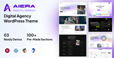 Aiera - Digital Agency WordPress Theme