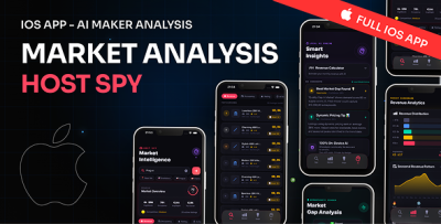 Airbnb Host Spy (iOS) - Market Intelligence, Revenue Analytics & Gap Detection App