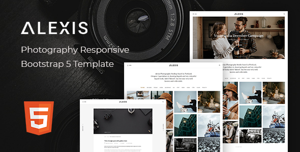 Alexis - Photography Responsive Bootstrap 5 Template Alexis - Photography Responsive Bootstrap 5 Template