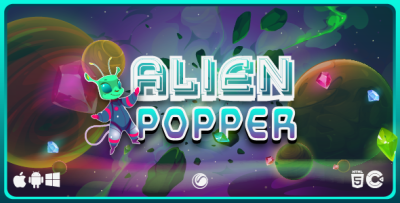 Alien Popper - HTML5 Game Template