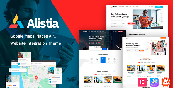 Alistia - Places Listing WordPress Theme Alistia - Places Listing WordPress Theme