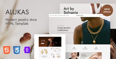 Alukas - Multipurpose eCommerce HTML Template