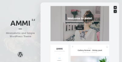 Ammi - Minimalist WordPress Blog