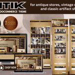 Antik - Antique & Art Gallery Store WooCommerce Elementor Wordpress Template
