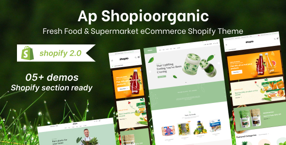 Ap Shopioorganic - Fresh Food & Supermarket Shopify Theme Ap Shopioorganic - Fresh Food & Supermarket Shopify Theme