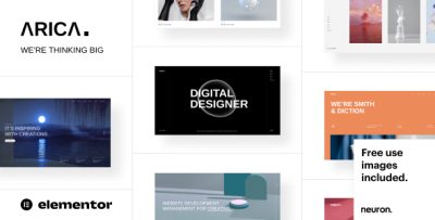 Arica - Portfolio WordPress Theme for Creatives