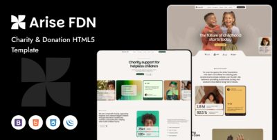 Arise FDN - Charity & Donation HTML5 Template