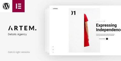 ARTEM - Digital Agency WordPress Theme