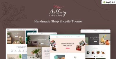 Artfusy - Handmade & Crafts Shop Shopify Theme