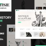 Artisie Art Gallery, Crafts and Museum WooCommerce Theme