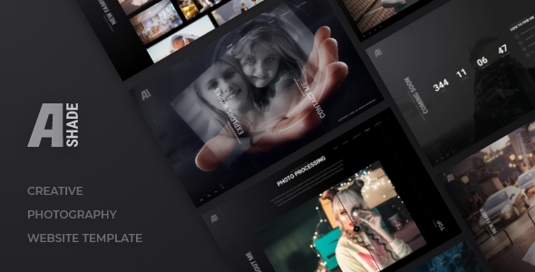 Ashade - Photography HTML Template Ashade - Photography HTML Template