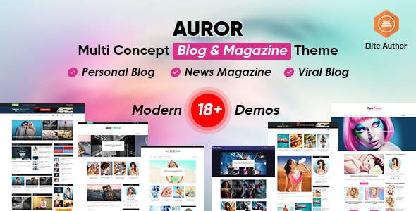 Auror- Blog Magazine WordPress Theme Auror- Blog Magazine WordPress Theme
