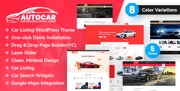 Auto Car WordPress Theme Auto Car WordPress Theme