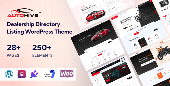 Autohive - Car Dealer & Rental WordPress Theme Autohive - Car Dealer & Rental WordPress Theme