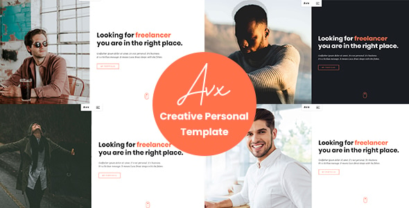 Avx - Creative Personal Template Avx - Creative Personal Template