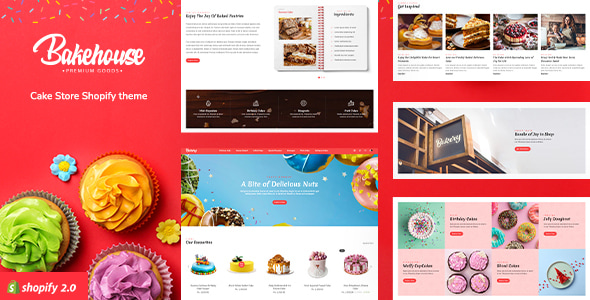 Bakehouse - Cake Shop Shopify 2.0 Theme Bakehouse - Cake Shop Shopify 2.0 Theme