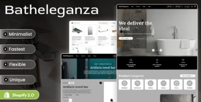 Bath Eleganza - Bathroom Furniture Shopify 2.0 Theme