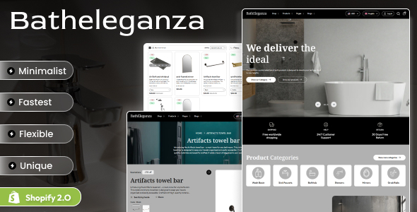Bath Eleganza - Bathroom Furniture Shopify 2.0 Theme Bath Eleganza - Bathroom Furniture Shopify 2.0 Theme