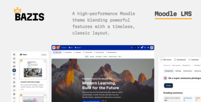 BAZIS - Premium Moodle Theme | Advanced Course Filter