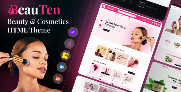 Beauten – Beauty Cosmetic & Skincare HTML Template Beauten – Beauty Cosmetic & Skincare HTML Template