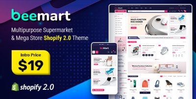Beemart - Multipurpose Supermarket & Mega Store Shopify 2.0 Theme