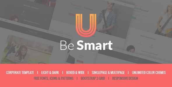 BeSmart - Education & Courses WordPress Theme BeSmart - Education & Courses WordPress Theme