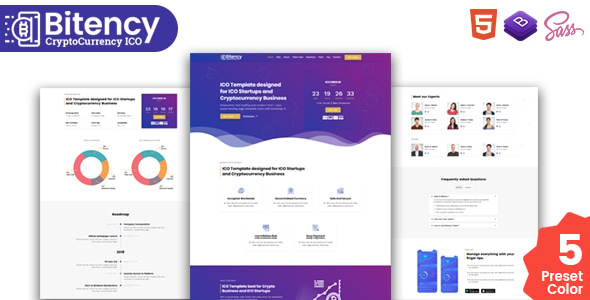 Bitency - Cryptocurrency & Bitcoin Bootstrap 4 responsive landing page template Bitency - Cryptocurrency & Bitcoin Bootstrap 4 responsive landing page template