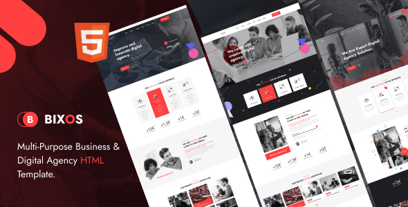 Bixos - Business & Digital Agency HTML Template Bixos - Business & Digital Agency HTML Template