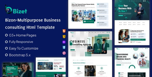 Bizet - Multipurpose Business Consulting HTML Template Bizet - Multipurpose Business Consulting HTML Template