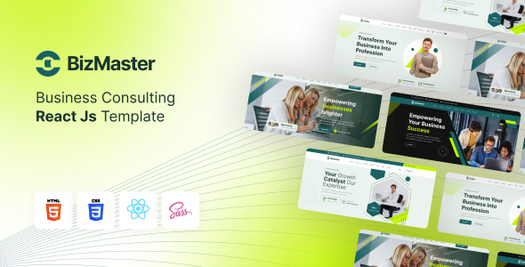 BizMaster - Business Consulting & Finance React Js Template BizMaster - Business Consulting & Finance React Js Template