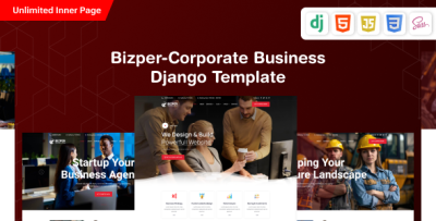 Bizper - Django 5 - Consulting Business Template