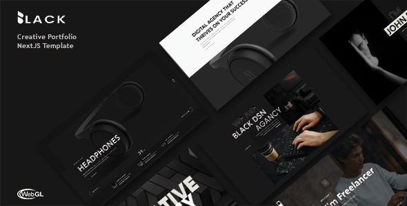 Blackdsn - Next js Creative Portfolio Template Blackdsn - Next js Creative Portfolio Template