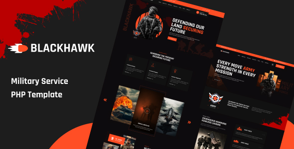 BlackHawak - Military Service PHP Template BlackHawak - Military Service PHP Template