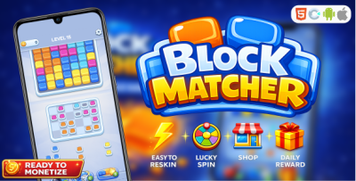 Block Matcher - Construct 3 - HTML5 Complete Game