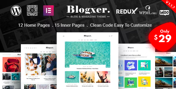 Bloxer - Blog & Magazine WordPress Theme Bloxer - Blog & Magazine WordPress Theme