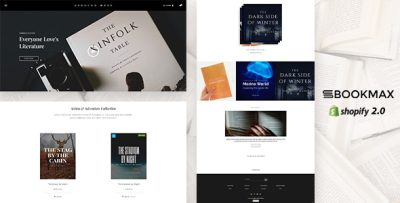Book max - Book Shop Shopify Theme