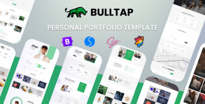 BullTap - Personal Portfolio Responsive HTML Template