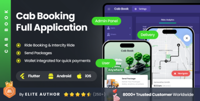 Cab Booking and Package Delivery| Travel & Delivery Service | Ride & Parcel | Cab Book